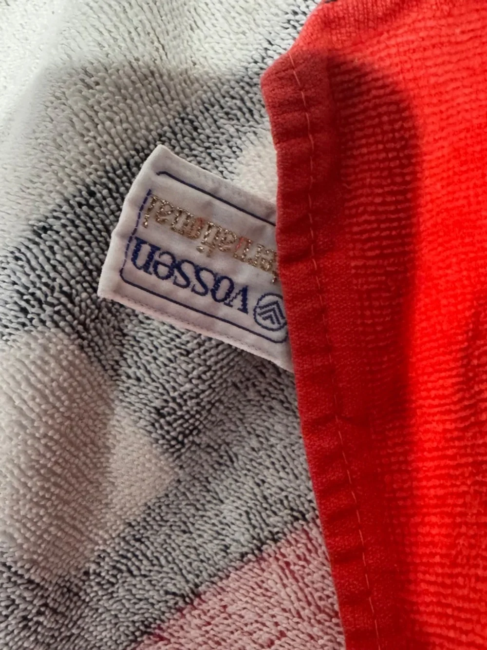 Vintage Vossen International Germany Towel Silent Film Strip 60x29 1970’s
